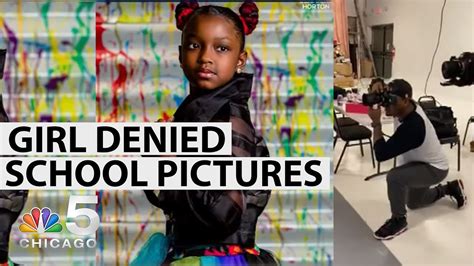 Photographer Talks Shoot With Girl Denied School Pictures Nbc Chicago Youtube