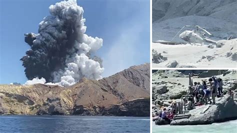 New Zealand Volcano Eruption No Signs Of Life On White Island