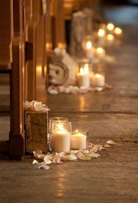 Heavenly Candle Wedding Decorations For Church Wedding Weddinginclude