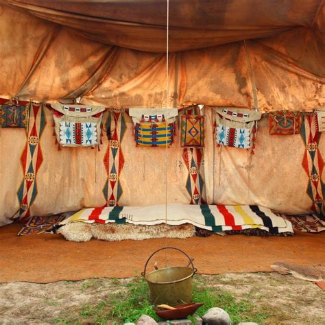 Tipiwigwam Interior Of The Indian Tent Affiliate Wigwam Tipi
