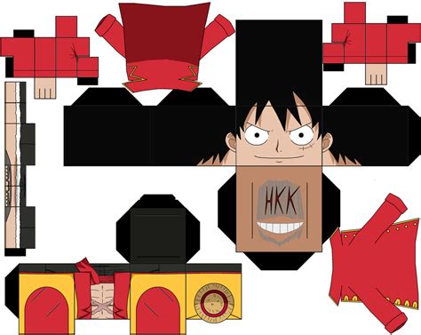 Luffy Z Paper Crafts For Kids Paper Doll Template Anime Paper