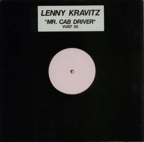 Lenny Kravitz Mr Cab Driver White Label Uk Promo 12 Vinyl Single 12