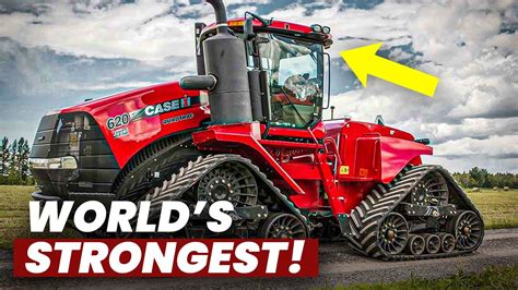 Worlds Most Powerful Tractor Case Ih Steiger Quadtrac 620 Youtube