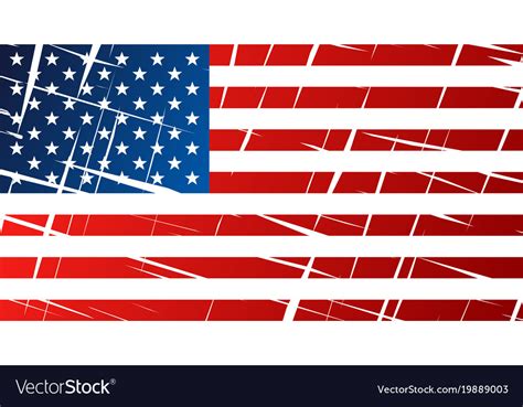 Tattered American Flag Svg File