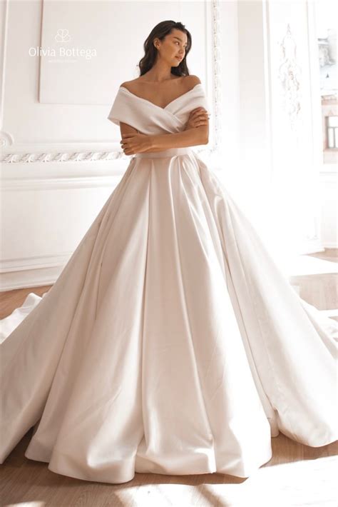 Classic Satin Ball Gown Protea In 2023 Classic Wedding Dress Ball
