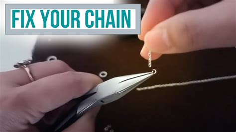 How To Fix A Broken Chain Link Necklace Fix All Things Easily