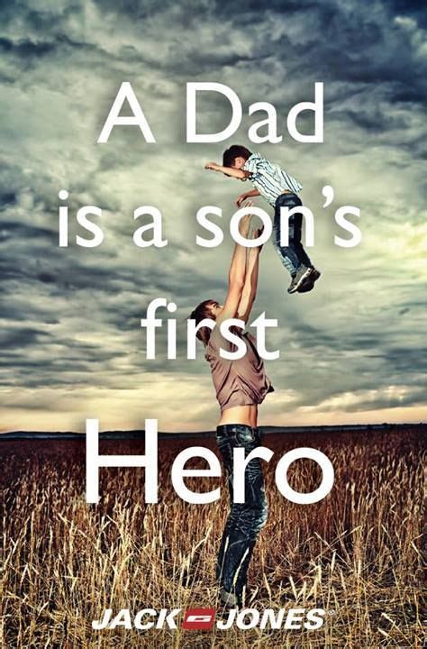 It is admirable for a man to take his son fishing, but there is a special place in heaven for the father who takes his daughter shopping. Father Son Quotes | HAPPY FATHER'S DAY! #dad #son #hero # ...