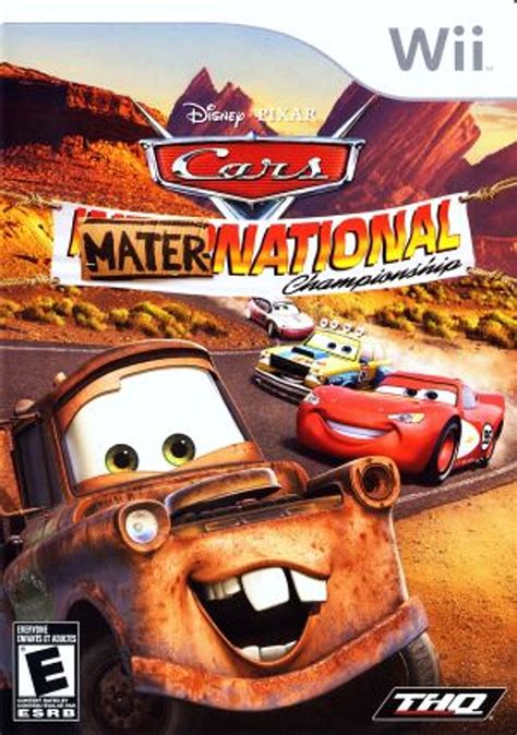 Cars Mater National Championship Nintendo Wii Game For Sale