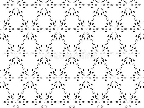 Abstract Black And White Background With Dots Stock Illustration