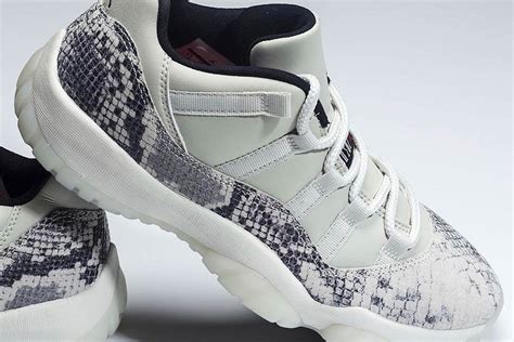 A Closer Look At The Air Jordan 11 Low Snakeskin Sneaker Freaker