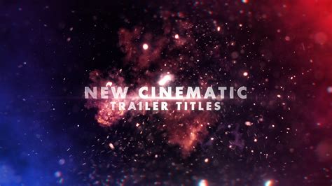 Cinematic Trailer Titles Intro Template For After Effects Free