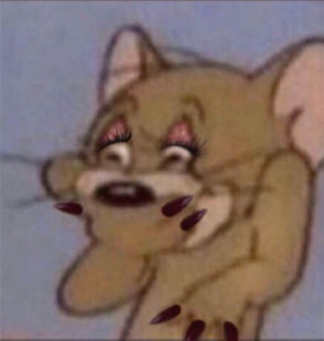 28 Jerry Mouse Crying Meme With Nails