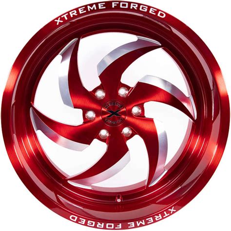 Xtreme Force Xf010 22x12 44 Red 22rri010 Custom Offsets