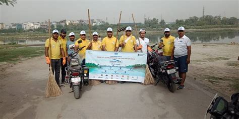 national mission for clean ganga begins clean yamuna campaign from 7 ghats in delhi indian psu