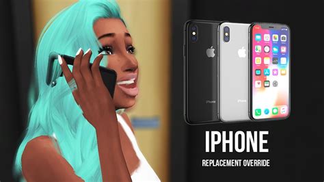 Iphone X In The Sims 4 How To Install Default Replacement Mods