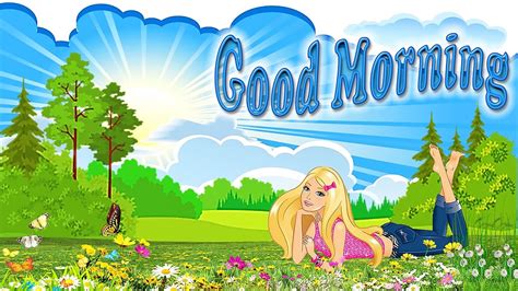Beautiful Latest Cute Animated Good Morning Greetings Ecard Good