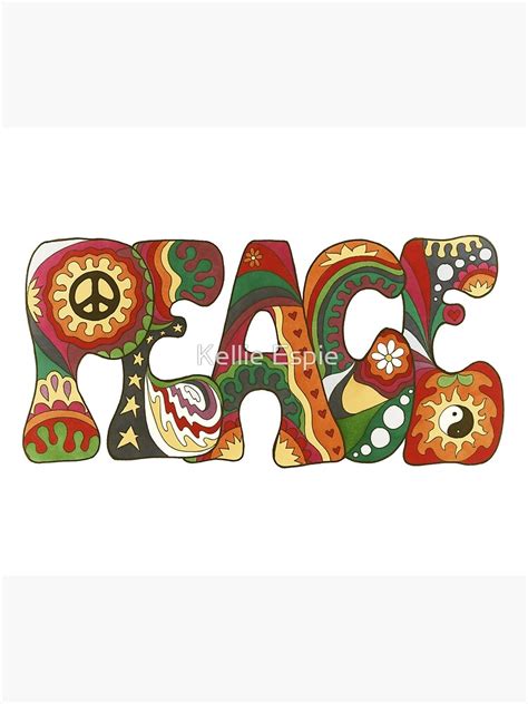 Vintage Psychedelic Peace Tapestry For Sale By Kelkel66 Redbubble