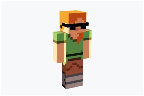 The Best Minecraft Skins With Sunglasses Boys Girls Fandomspot Parkerspot