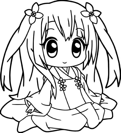 Cute Anime Coloring Pages K5 Worksheets Cute Coloring