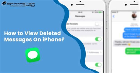 How To View Deleted Messages On Iphone