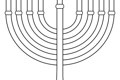 Jewish Star Coloring Page