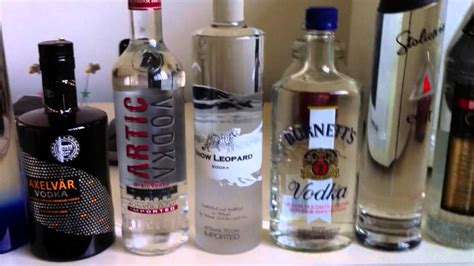 Top vodka brands in the world. top vodkas - YouTube