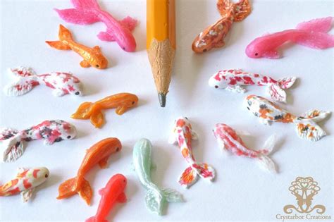 New Tiny Polymer Clay Fish By Crystarbor On Deviantart Polymer Clay