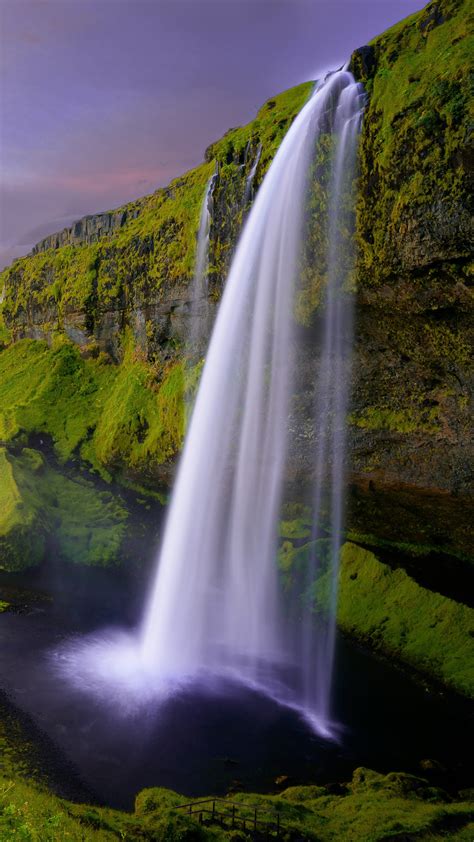 Seljalandsfoss Waterfall In Iceland 4k 8k Wallpapers Hd Wallpapers