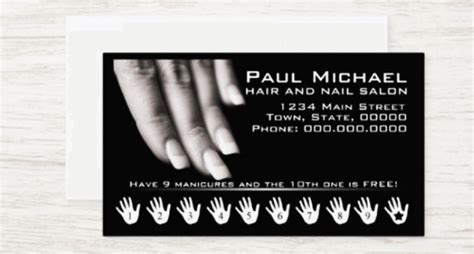 Eye Catching Nail Salon Business Card Ideas For 2024