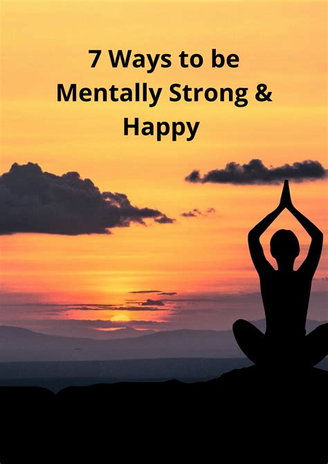 How To Be Mentally Strong And Happy Lets Expresso