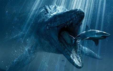 Jurassic World Water Dinosaurs Wallpaper In Movies