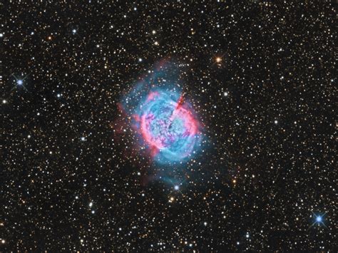 M27 The Dumbbell Nebula Astrodoc Astrophotography By Ron Brecher