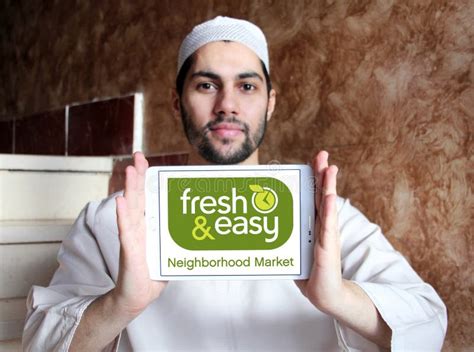 Fresh And Easy Grocery Stores Logo Editorial Photography Image Of