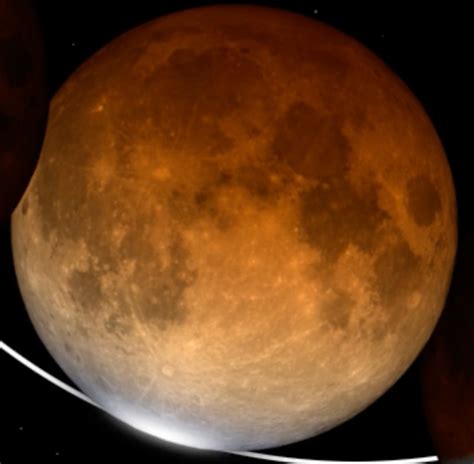 What Time Is Tonights Near Total Lunar Eclipse