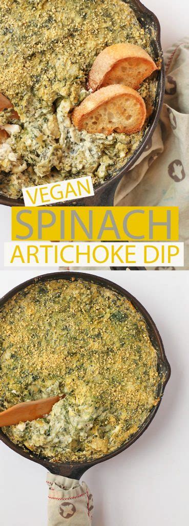Vegan Spinach Artichoke Dip My Darling Vegan