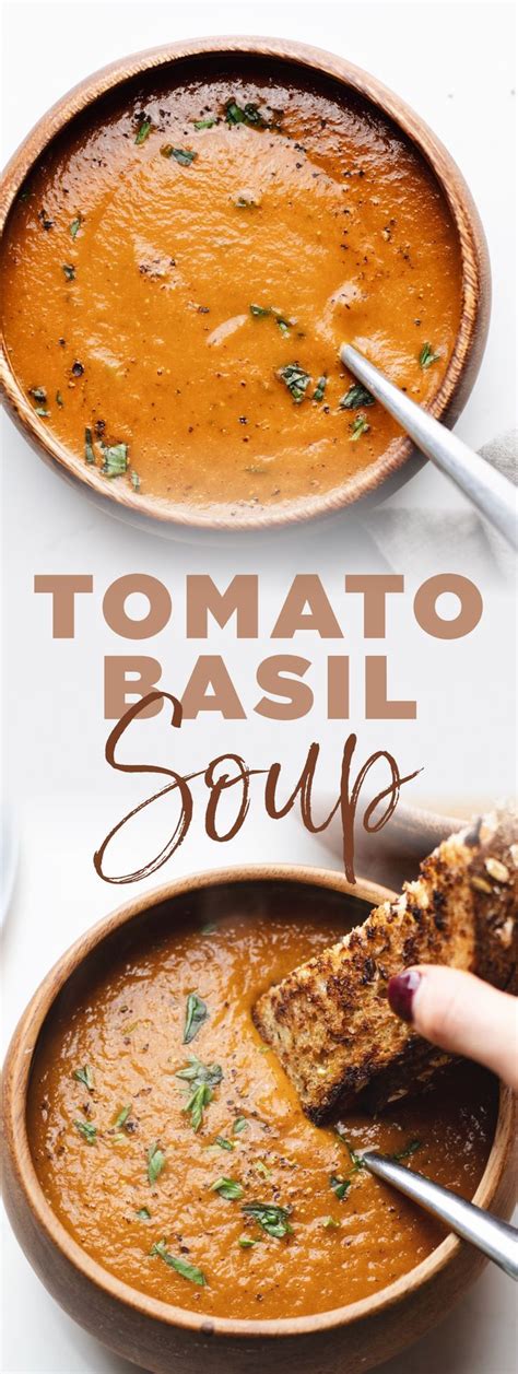 Secret Ingredient Healthy Tomato Basil Soup A Simple Palate Recipe