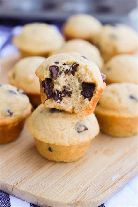 Mini Chocolate Chip Muffins The Diary Of A Real Housewife