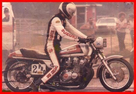 Racingjunk news > terry vance. Classic 1980s Terry Vance on the original GS1100 | Retro ...