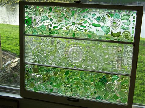 Broken Glass Art Ideas Winter Akers