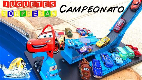 Carros De Carrera Para Niños Pista De Coches Cars 3 Campeonato Gray