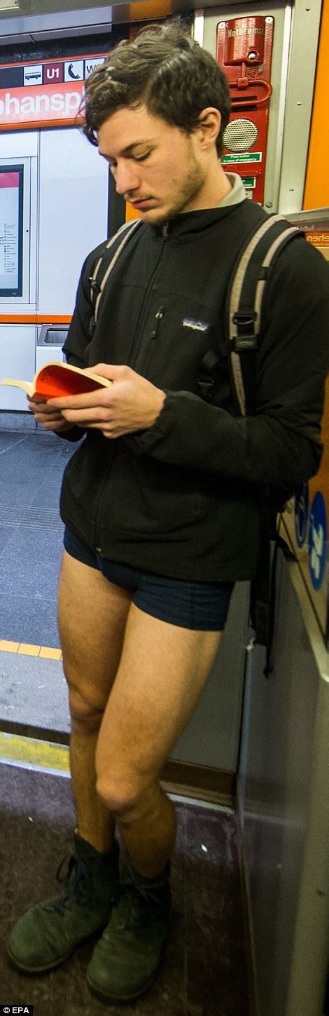 video shows new yorkers on the 15th annual no pants subway ride daily mail online