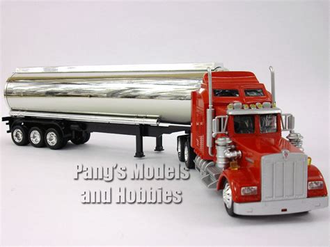 Kenworth W900 Tanker Truck Die Cast Metal 143 Scale Model By Newray