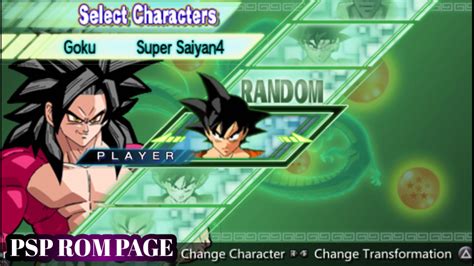Play solo or team up via ad hoc mode to tackle memorable battles in a variety of single player and multiplayer modes, including dragon walker, battle 100, and survival mode. Dragon Ball Z - Shin Budokai 2 PSP ISO Free Download - Download PSP ISO PPSSPP GAMES - PSP ROM PAGE