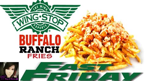 Place the cooked potatoes onto a plate lined with paper towels. WINGSTOP Buffalo Ranch Fries - YouTube