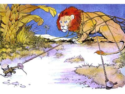 Fábula de Esopo El león y el ratón Actividades infantiles y