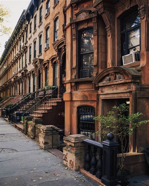 New York City Boroughs ~ Brooklyn Brownstones In The Fort Greene