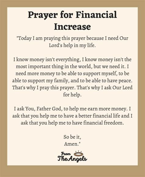 7 Powerful Prayers For Financial Breakthrough With Images