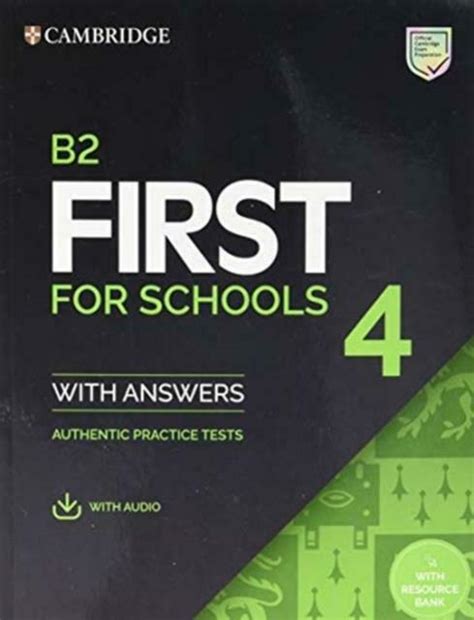 Cambridge Fce First For Schools 4 Self Study Student S Book With