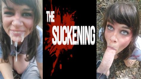 The Suckening Zombie Girl Sucks A Cock Pov Risky Public Outdoor Blowjob Ends W Oral Creampie