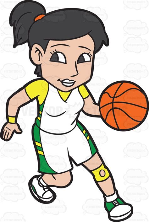 Girl Basketball Player Clipart Free Download On Clipartmag